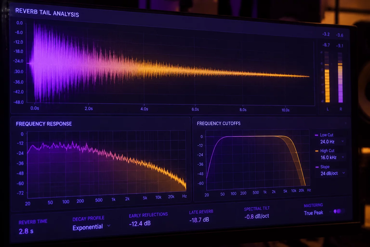 Reset Transitions: Purging Sonic Density with Reverb Tails
